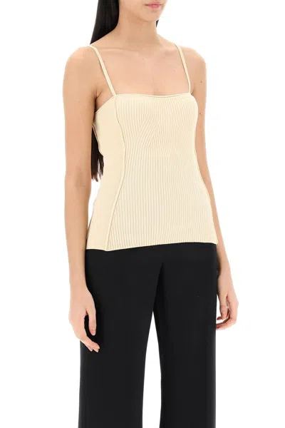 Jacquemus Le Haut Sierra Knitted Top In Multi
