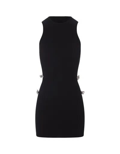 Mach &amp; Mach Dress In Black Viscose