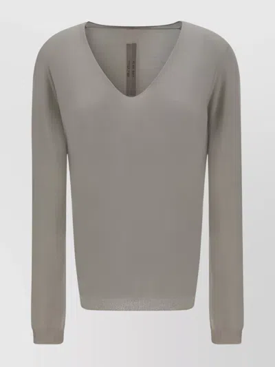 Rick Owens Sweater In Pearl