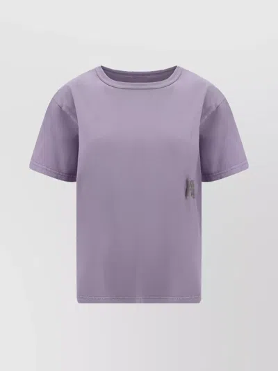 Alexander Wang T-shirt In Violet