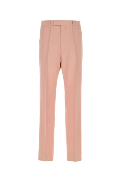 Gucci Straight Leg Tailored Trousers In Pink