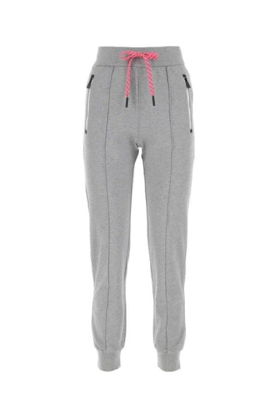 Moncler Grenoble Woman Grey  Grenoble Day-namic Joggers In Gray