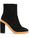 SEE BY CHLOÉ Stasya ankle boots,SB29212SCALF12340238