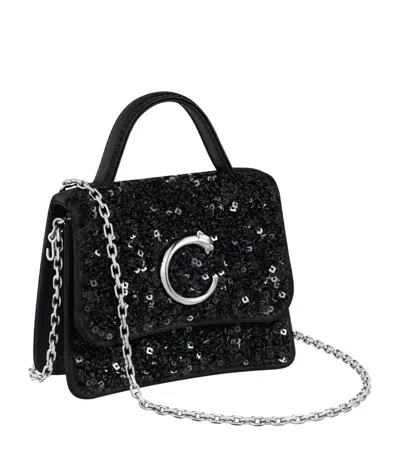 Cartier Top-handle Bag In Black