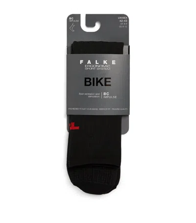 Falke Bc Impulse Biking Socks In Black