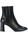 TOD'S flared heel ankle boots,XXW0ZM0V520GOB99912321301