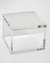 Tizo Large Lucite Box In Clear