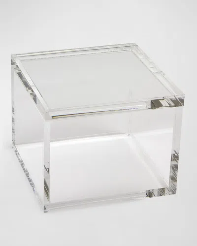 Tizo Large Lucite Box In Clear