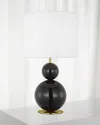 Visual Comfort Studio Suki Medium Table Lamp By Kate Spade New York In Gloss Black