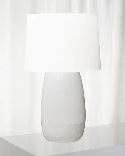 Visual Comfort Studio Roma Table Lamp By Barbara Barry In White Crackle