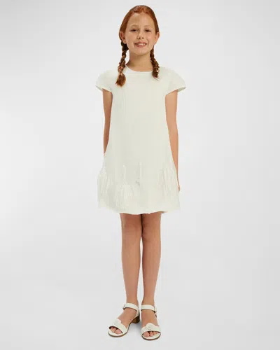 Bardot Junior Kids' Girl's Zuri Floral Dress In Orchid White