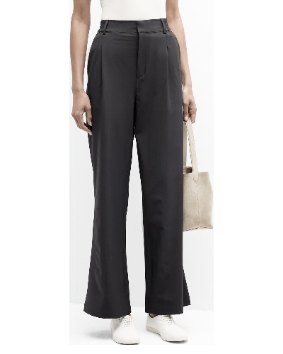Alo Yoga High-waist Pursuit Trousers In Black