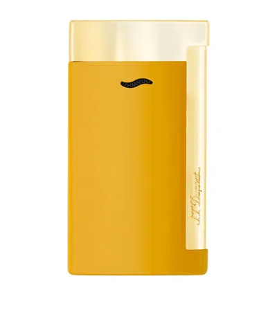 St Dupont S. T. Dupont Slim 7 Lighter In Yellow