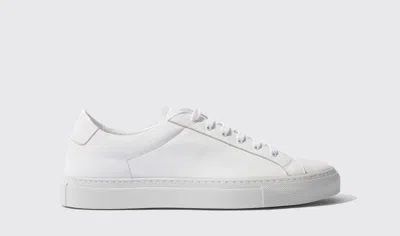 Scarosso Cosmo White Edit - Man Sneakers White In White - Calf