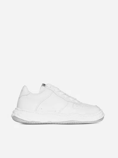Miharayasuhiro Wayne Leather Low-top Sneaker In White