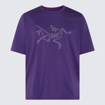 Arc'teryx Violet T-shirt In Atmos Heather
