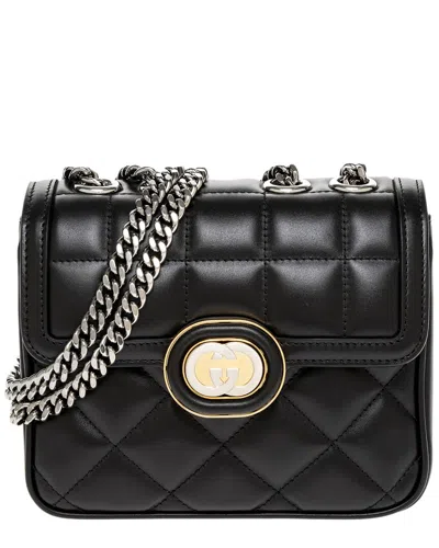 Gucci Deco Mini Shoulder Bag In Black
