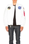 ALPHA INDUSTRIES MA 1 NASA 飞行员款,ALPF-MO11