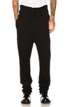 ANN DEMEULEMEESTER ANN DEMEULEMEESTER TROUSERS IN BLACK,ANNF-MP13