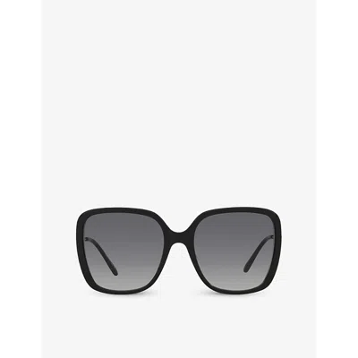 Chloé Chloe Womens Black Ch0173s Square-frame Acetate Sunglasses