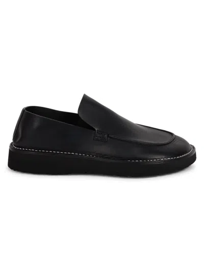 Loewe Men's  X Paula's Ibiza Faro Leather Loafers In Black