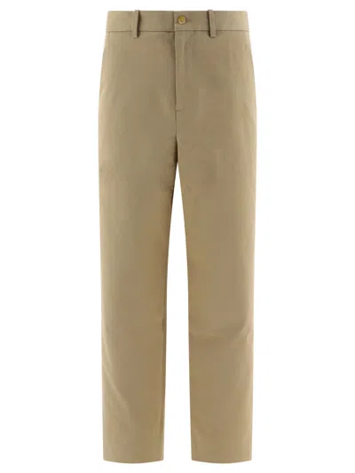 Bode "standard Khaki" Trousers In Beige