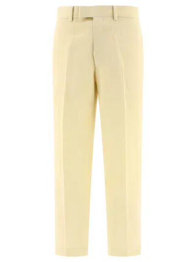 Auralee Chino Trousers In Beige