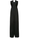 BLACK HALO strapless panelled jumpsuit,DRYCLEANONLY