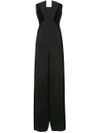 Black Halo Lena Strapless Jumpsuit