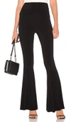 Norma Kamali Stud-embellished Stretch-jersey Leggings In Black