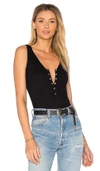 Olympia Theodora Sparrow Bodysuit In Black