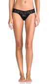 Hanky Panky Low-rise Thong In Black