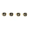 DOLCE & GABBANA Gold 'King' Ring Set