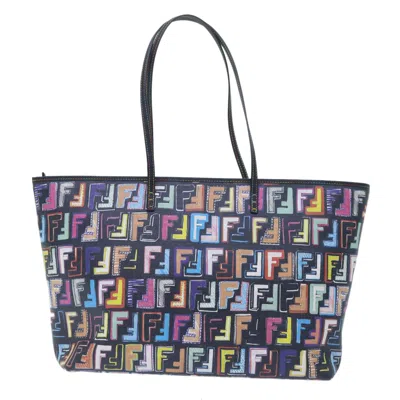 Fendi Zucca Multicolour Canvas Tote Bag ()
