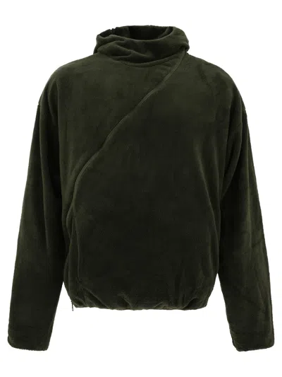 Post Archive Faction (paf) "5.1 Center" Fleece Jacket In Black
