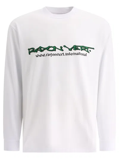Rayon Vert "lucky" T Shirt In White
