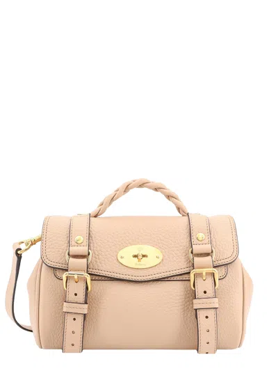 Mulberry Alexa Leather Tote Bag In Neutrals
