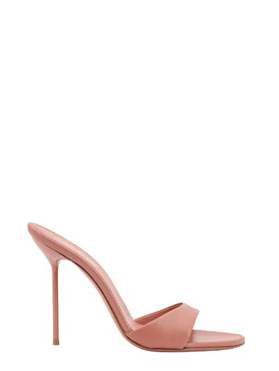 Paris Texas Leather Sandals In Pink