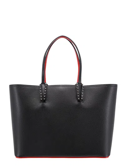 Christian Louboutin Leather Shoulder Bag With Studs Detail