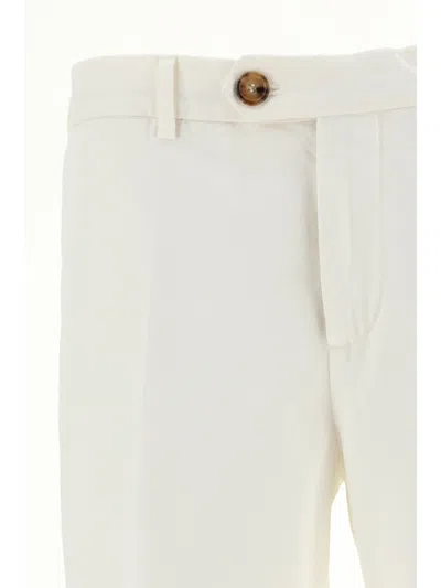 Brunello Cucinelli Pantaloni Dyed In Gold