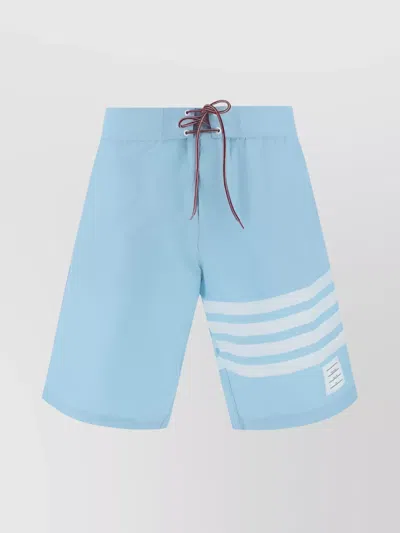 Thom Browne Bermuda Shorts In Medium Blue
