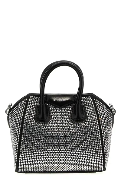 Givenchy Antigona Toy Leather Handbag In Black
