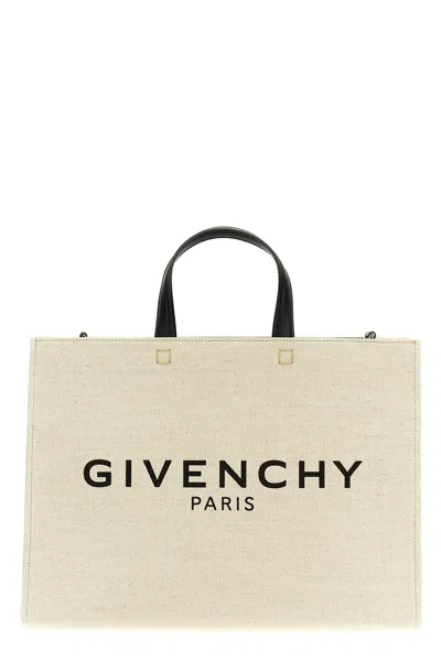 Givenchy Women's Medium G Tote Shopping Bag In Canvas In Multicolor