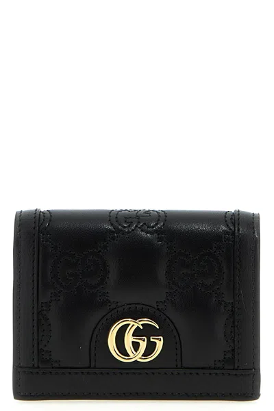 Gucci Women 'gg' Card Holder In Black