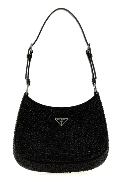 Prada Women 'cleo' Shoulder Bag In Black