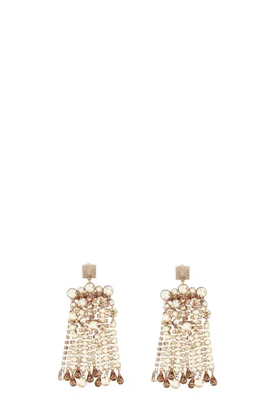 Valentino Garavani Women  'rockstud' Earrings In Gold