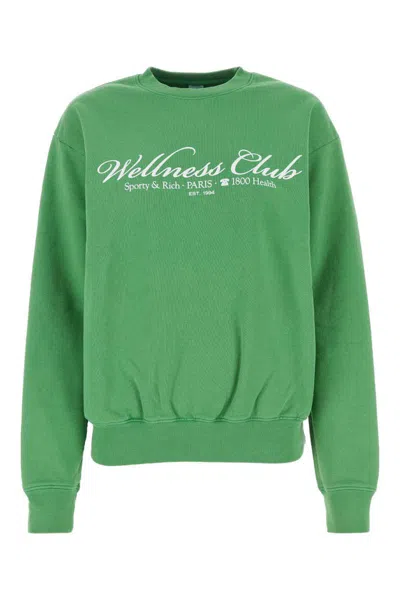 Sporty And Rich Sporty & Rich Sweatshirts In Green