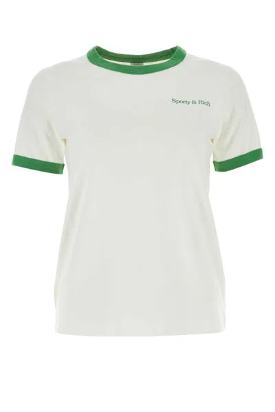 Sporty And Rich Sporty & Rich T-shirt In White