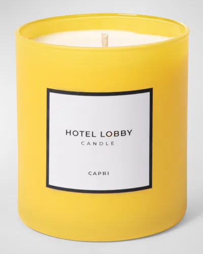 Hotel Lobby Candle Capri Candle, 275g In Pattern