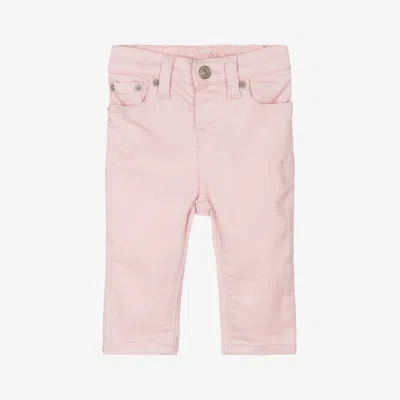 Ralph Lauren Baby Girls Pink Denim The Legging Jeans